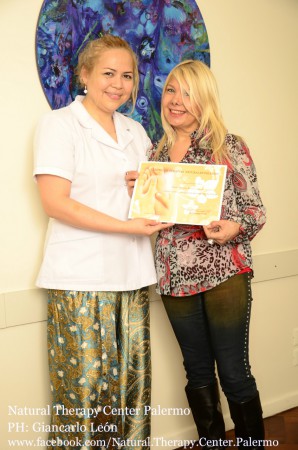 Profesora Gioconda y Gladys (alumna)